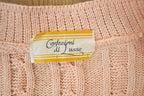 Vintage 1970s Confezioni Di Lusso Knit Cardigan Button Up Sweater Sweater