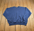 Vintage 1990s Hanes Blank Crewneck Sweatshirt Made In USA