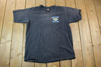 Vintage 1990s Daytona Beach Harley Davidson Motorcycles Graphic T-Shirt