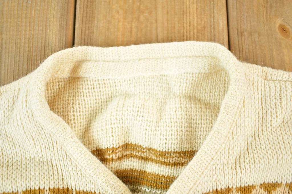 Vintage 1970s Norvik Ren-Dale Cardigan Sweater Men's M
