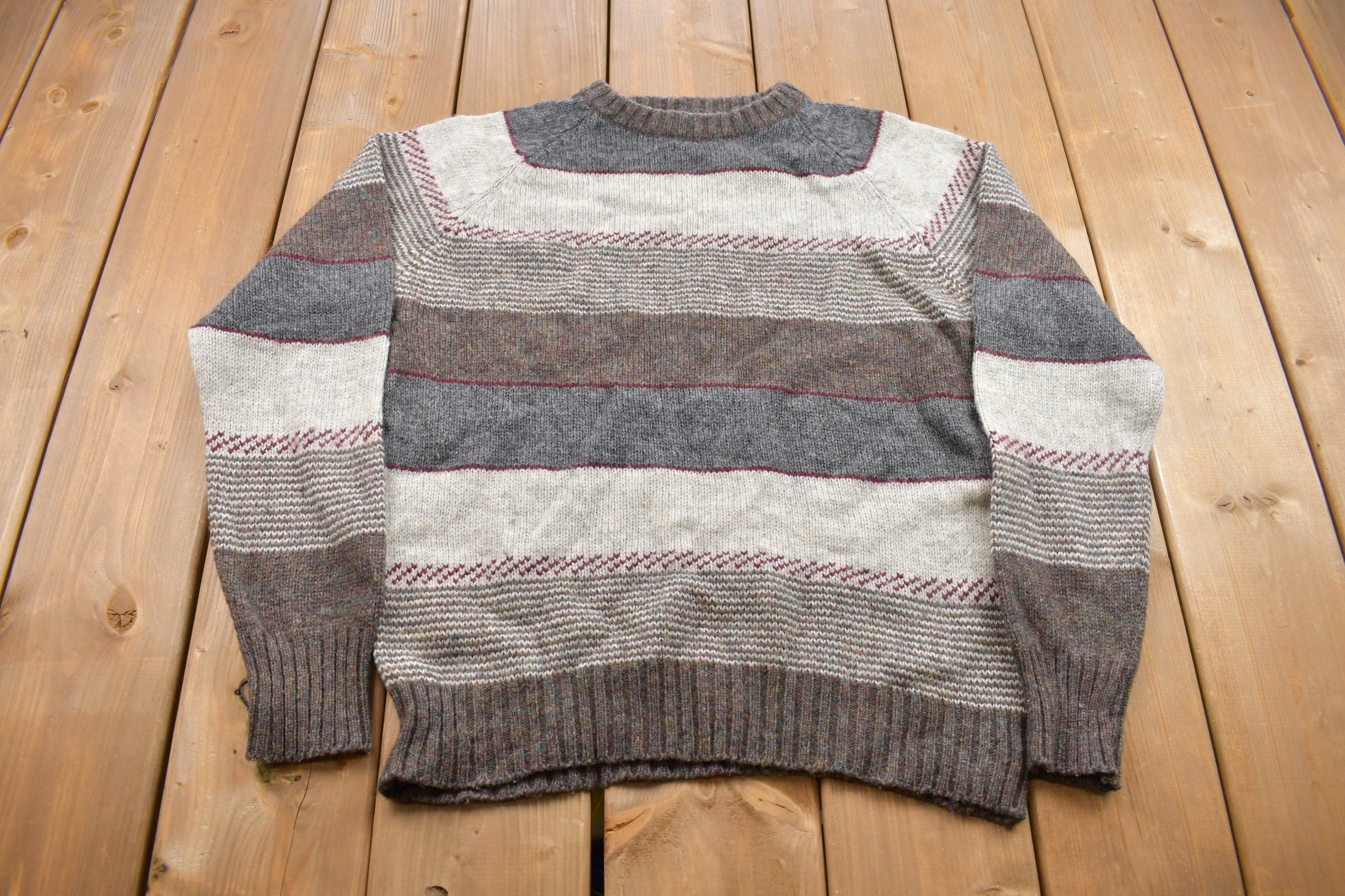 Vintage 1990s McGregor Knitted Crewneck Sweater