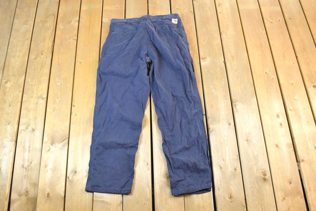 Vintage 1990s Carhartt FR ARC 2 Flame Resistant Work Pants Size 34 x 32