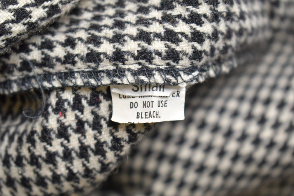 True Vintage 1950s Houndstooth Dress