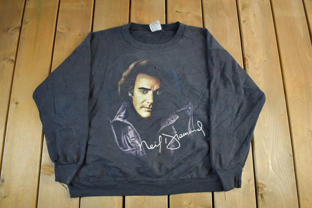 Vintage 1993 Neil Diamond Tour Crewneck Sweatshirt Men's Medium