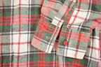 Vintage 1990s Compass Plaid Button Up Shirt Men's M / 90's Rugged Polo