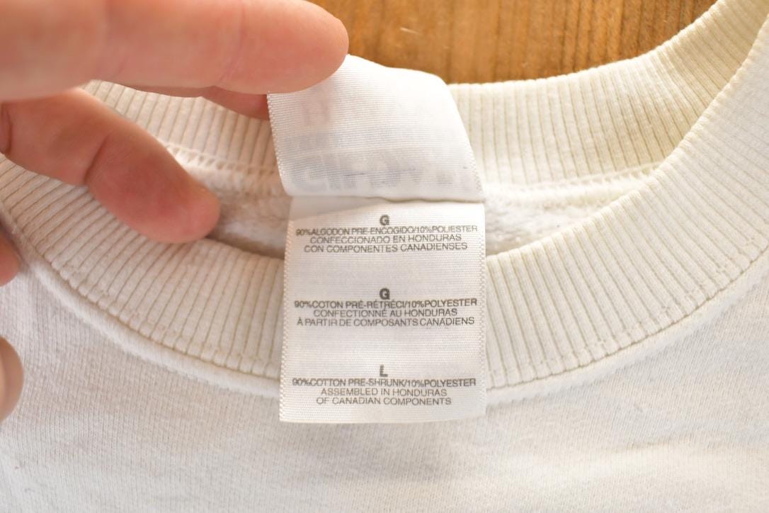 Vintage 1990s Duluth Minnesota Crewneck Sweatshirt Men's L / Made In USA / 90s Cartoon Destination Sweater