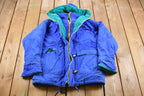Vintage 1980s Down Explosion Fleet Street Puffer Jacket