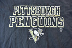 Vintage 1990s Pittsburgh Penguins NHL Hockey Long Sleeve Graphic T-Shirt