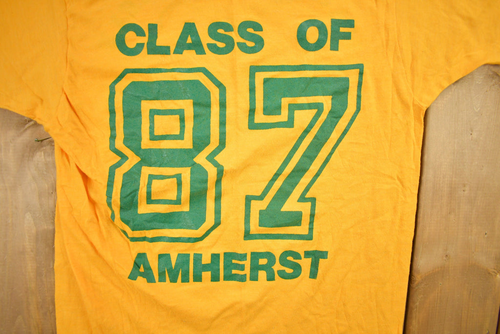 Vintage 1987 Marion L Steele Class Of 87 Amherst Graphic T Shirt