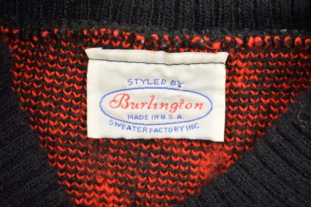Vintage 1990s Burlington Knit Sweater