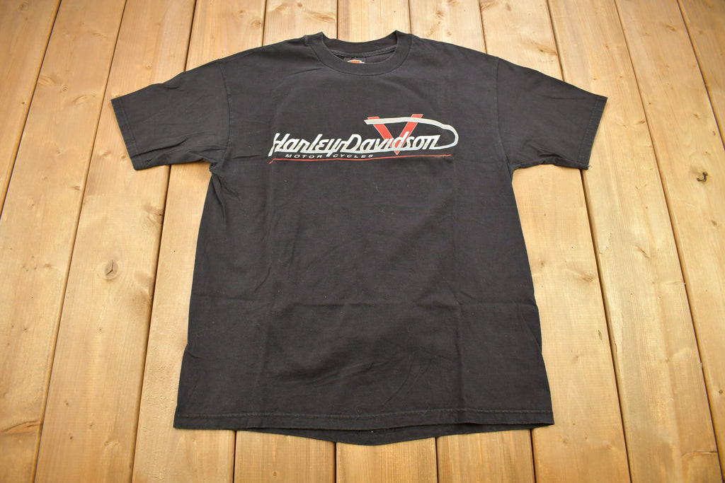 Vintage 1998 Harley Davidson Of Newfoundland Canada Bald Eagle T-Shirt