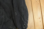 Vintage 1990s Carhartt Distressed Canvas Hooded Jacket Men's Large Tall