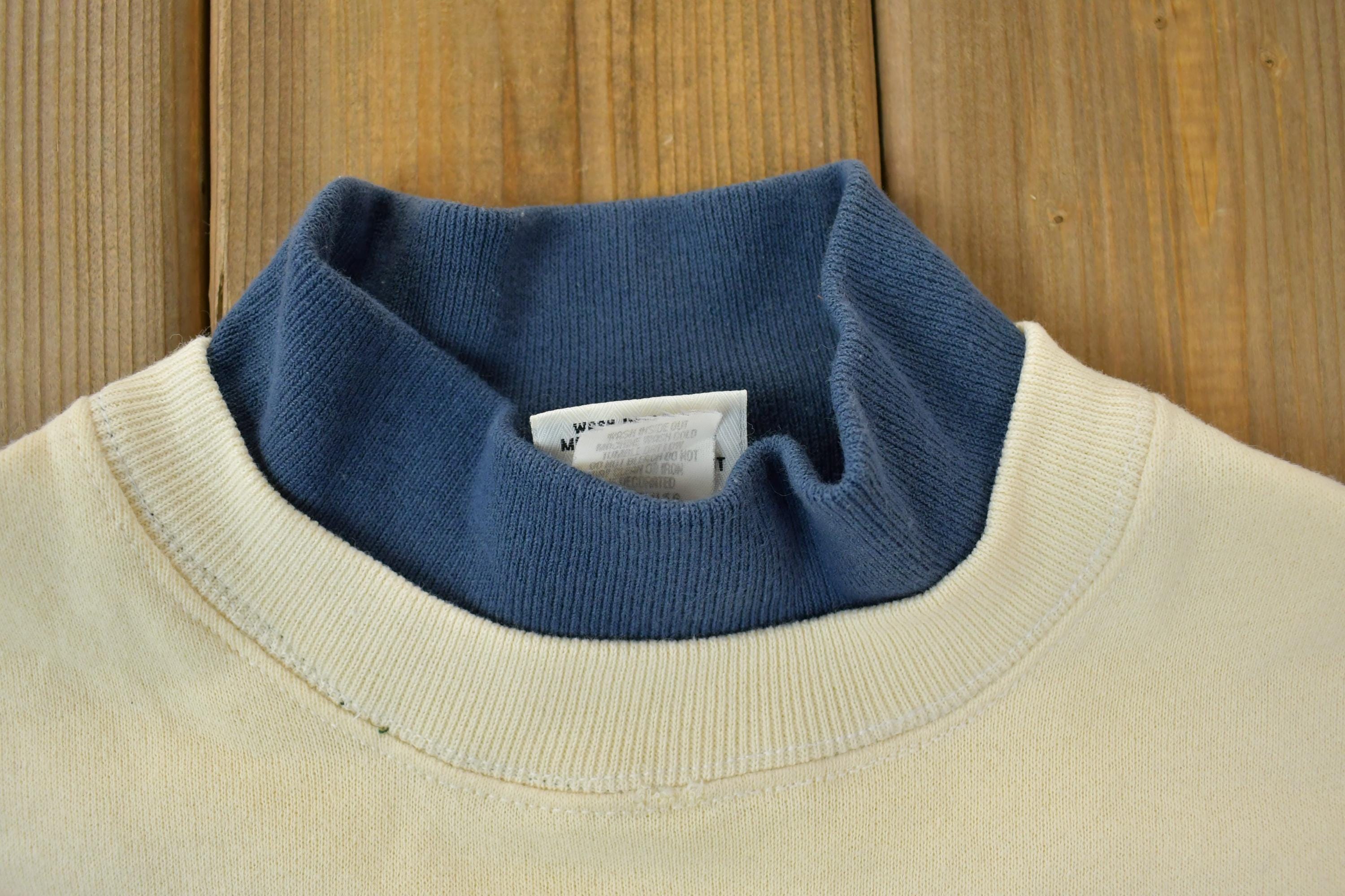 Vintage 1990s Garden Tools Cute Crewneck Nutmeg Sweater /