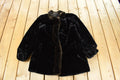 Vintage 1970s Sheered Beaver Fur Coat Women's Small