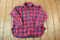 Vintage 1990's Palermo Plaid Button Up Western Shirt Made In USA