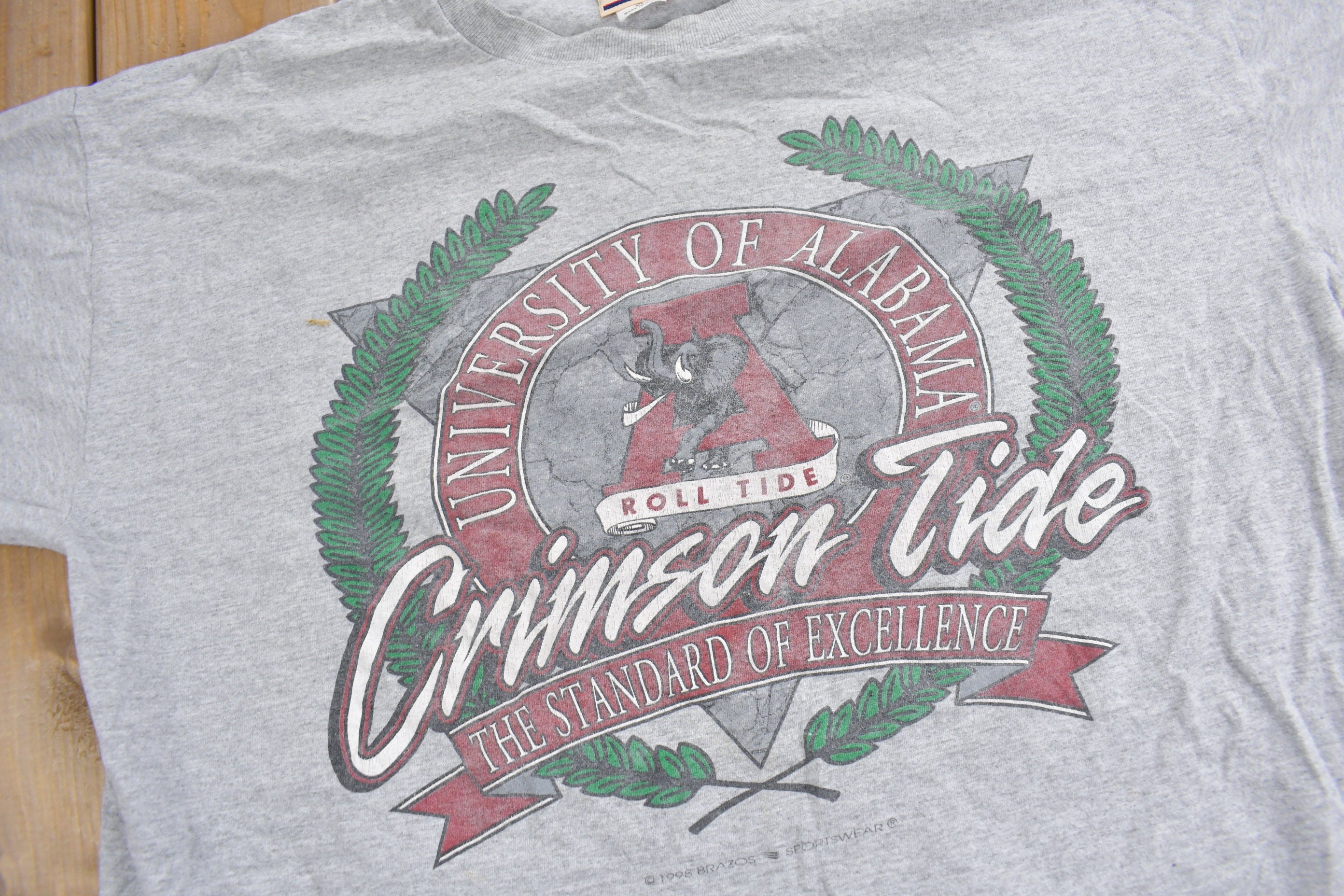 Vintage 1998 University Of Alabama Crimson Tide Collegiate T-Shirt