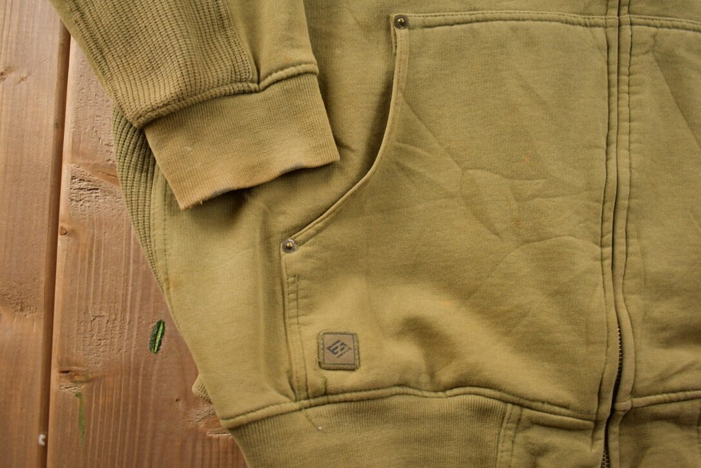 Vintage Y2K Enyce Full Zip Green Hoodie