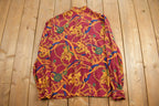 Vintage 1990s Equestrian Theme AP Ltd Button Up Womens Blouse