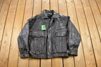 Vintage 1980s Deadstock Giovanni Navarre Leather Jacket