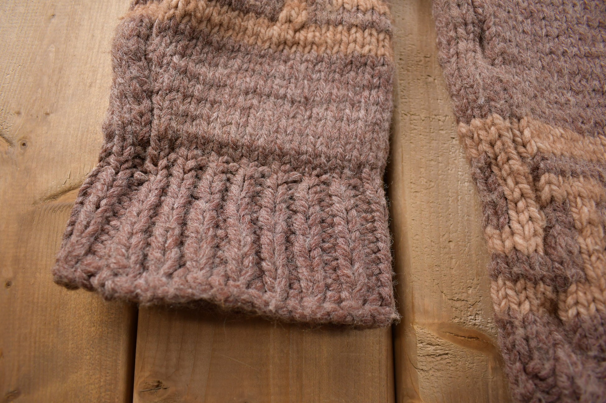 Vintage 1970s Wool Full Zip Knit Sweater