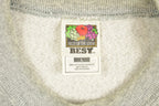 Vintage 1990s Country Cooking Theme Grey Crewneck Sweatshirt