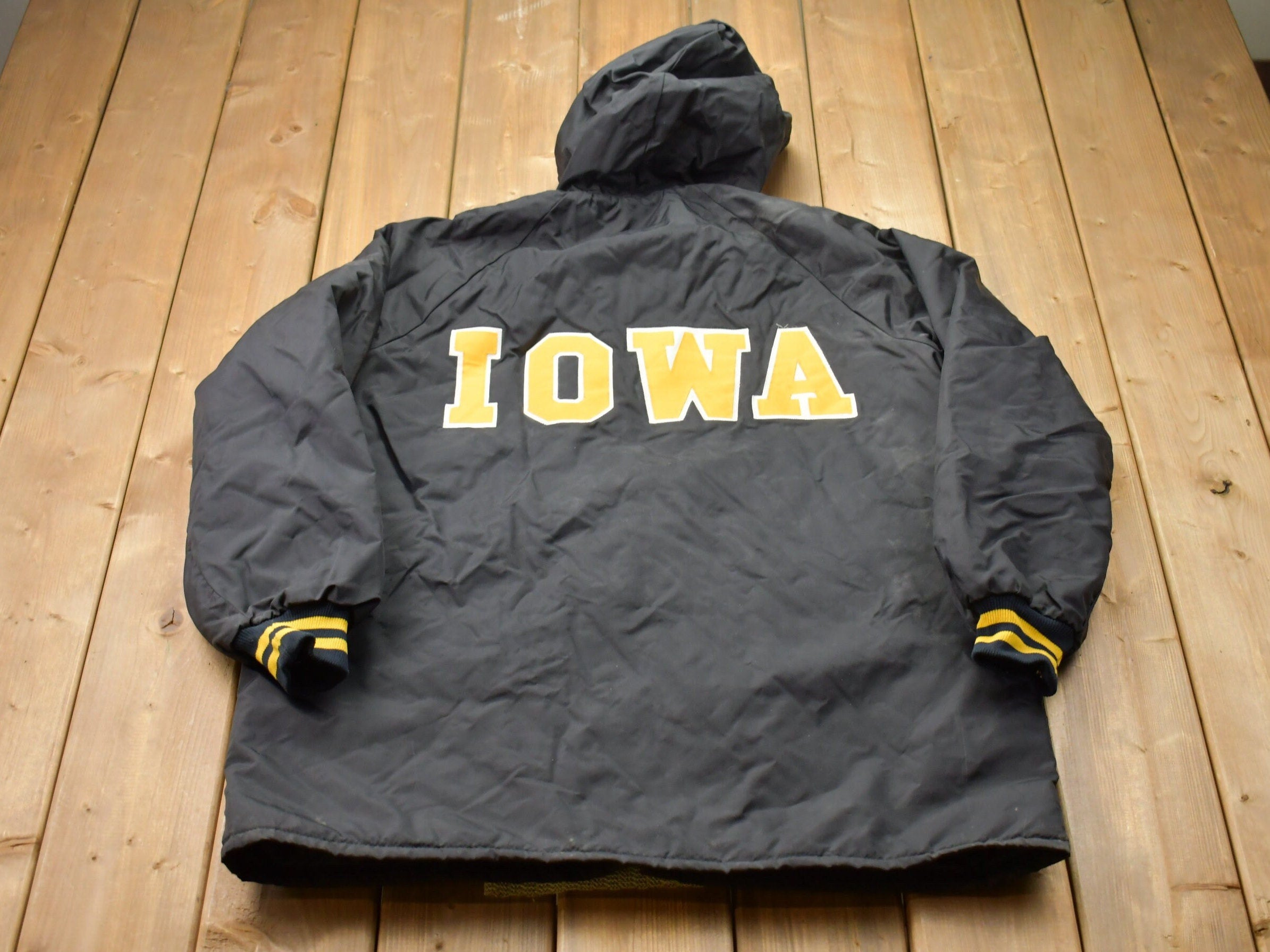 Vintage 1980s University of Iowa Hawkeyes Collegiate Jacket