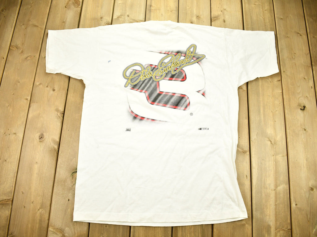 Vintage 1990s Dale Earnhardt #3 NASCAR Pocket T-Shirt