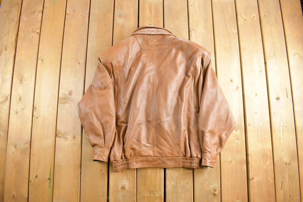 Vintage 1990s Leather Fall Jacket