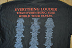 Vintage 1994 Meat Loaf Everything Loader Tour Band T-Shirt Men's XL