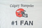 Vintage 1990s Calgary Stampede Number 1 fan Souvenir T-Shirt