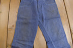 Vintage 1970s Bellbottoms Distressed Jeans Size 34 x 28
