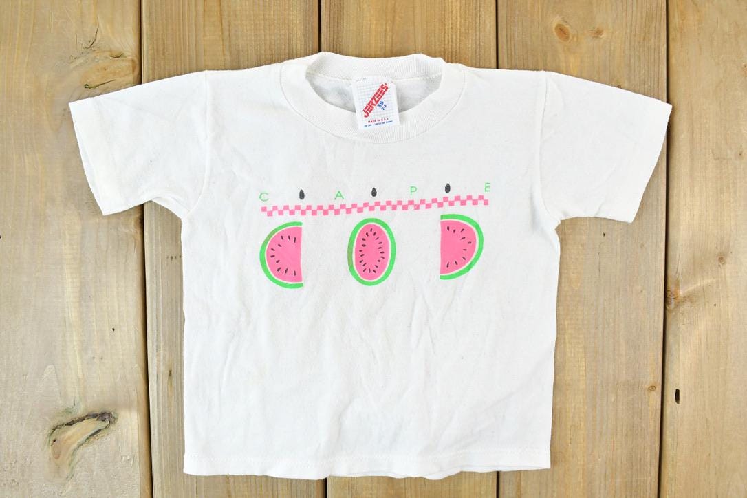 Vintage 1990s Watermelon Youth Single Stitch T-Shirt
