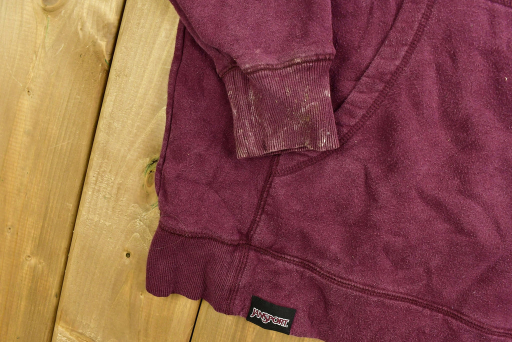 Vintage 1990's University of Harvard Collegiate Hoodie  Jansport  Embroidered  NCAA Sweatshirt  Sportswear  Athleisure  Americana