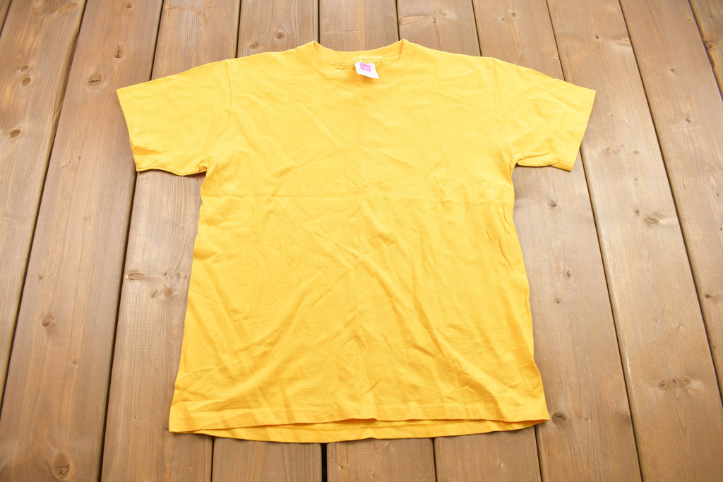 Vintage 1990s Hanes Blank T Shirt