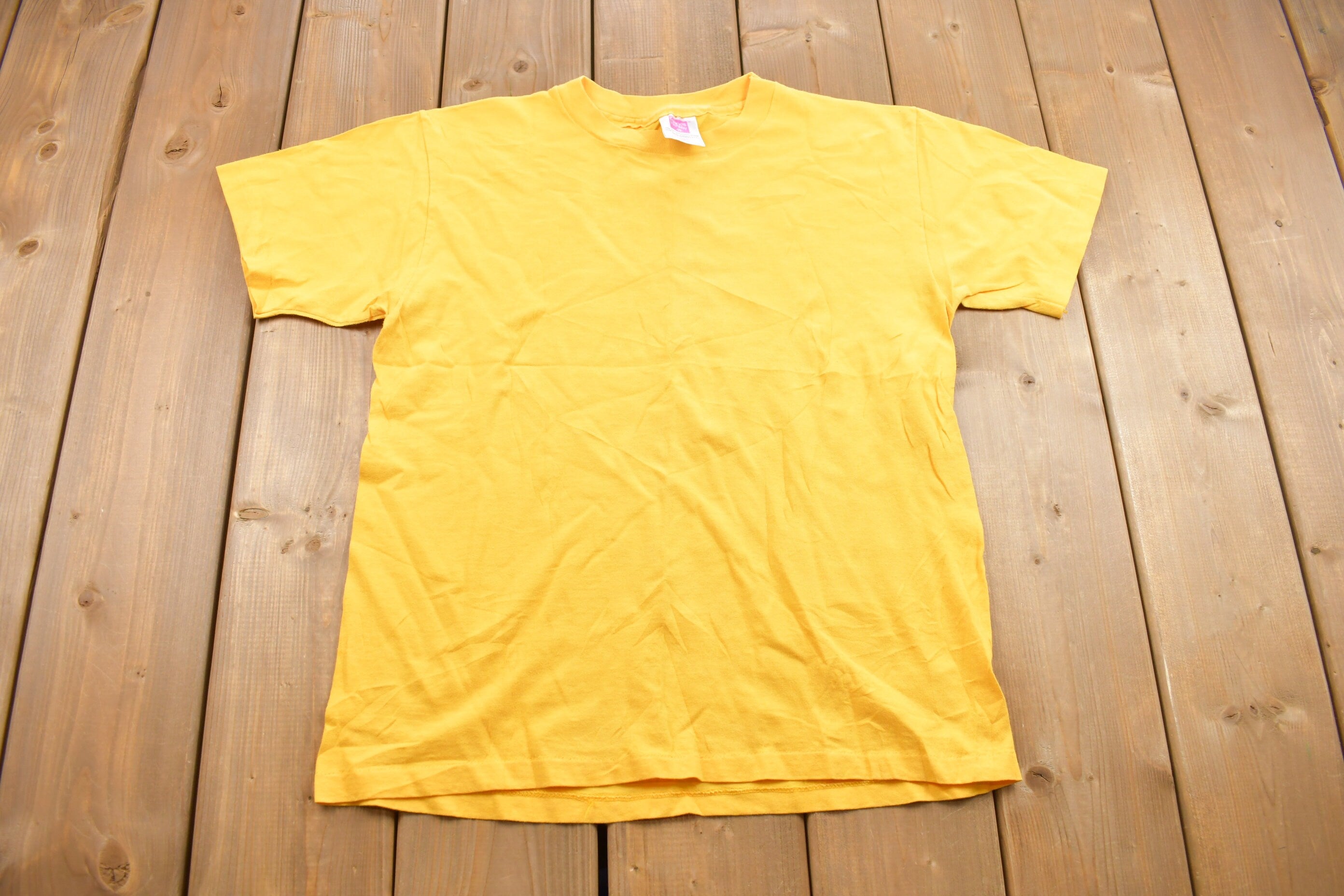 Vintage 1990s Hanes Blank T Shirt