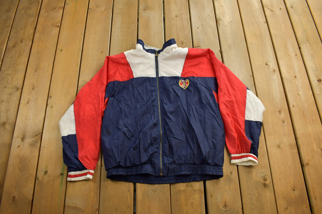 Vintage 1990s Marine Club Nautical Light Jacket