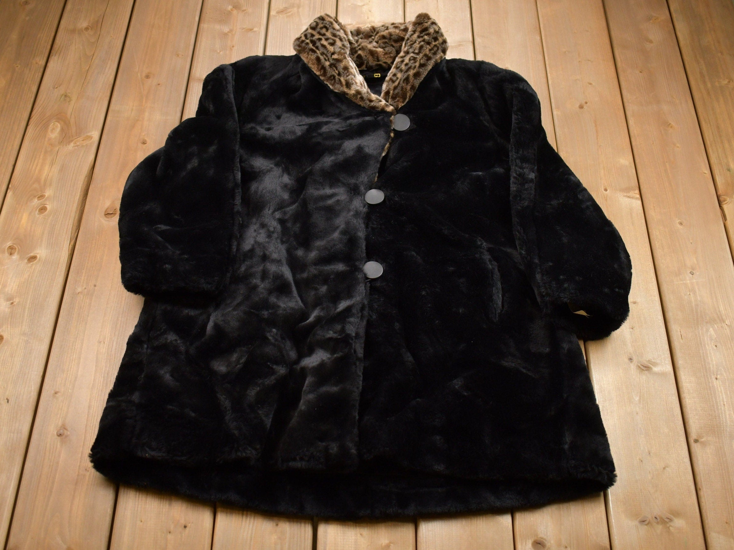 Vintage 1980s Shiff Full Length Fur Coat