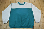Vintage 1990s Hanes Two toned Blank Crewneck Sweatshirt