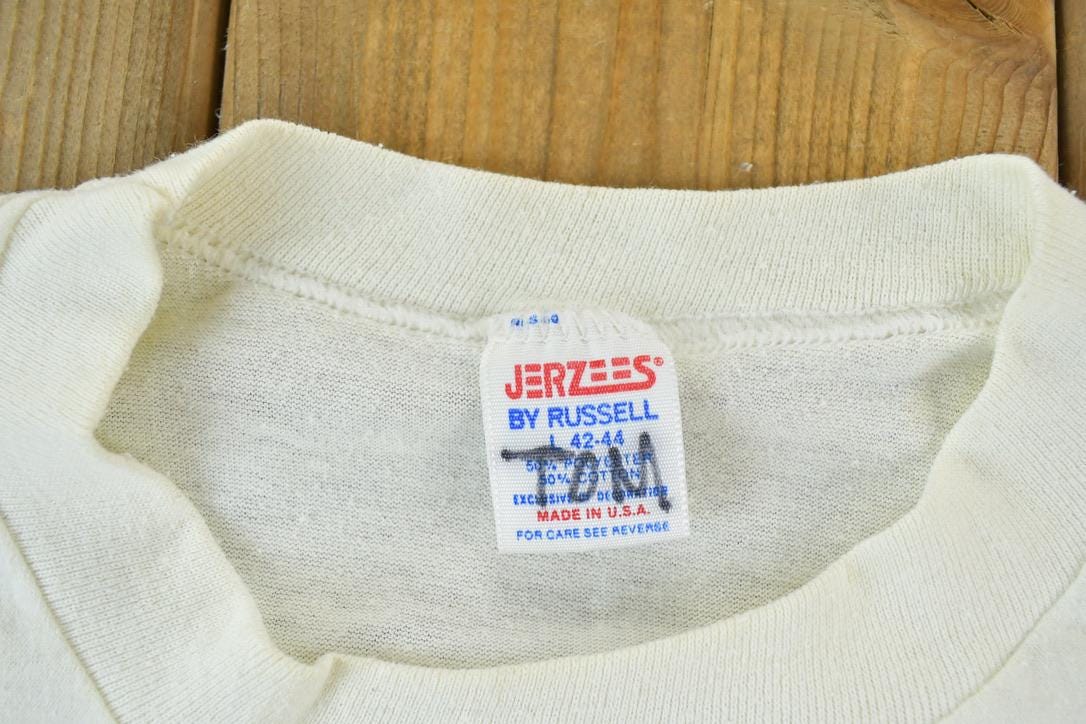 Vintage 1980s Marty's Private Bar Single Stitch Graphic Print T-Shirt  Vintage Always A Party Souvenir Streetwear  Vacation Tee