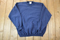 Vintage 1990s Blue Blank Crewneck Sweatshirt