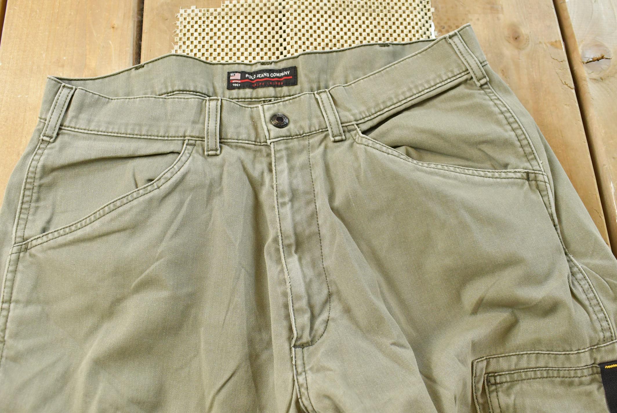 Vintage Y2K Ralph Lauren Polo Jeans Company Cargo Pants Men's 33 x 26.5 / Military Surplus / Military Pants / Vintage Cargos / Streetwear