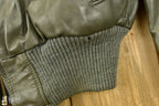 Vintage 1980s Oleg Cassini Leather Biker Jacket