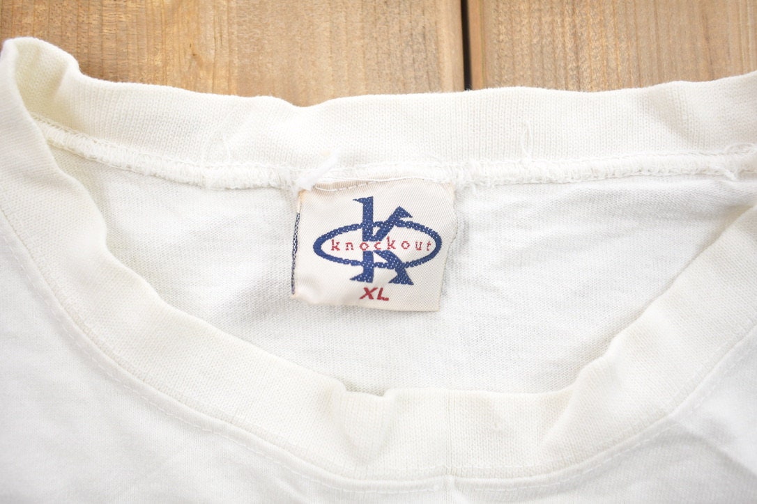 Vintage 1990s Heavyweights In the Game Knockout Graphic T-Shirt