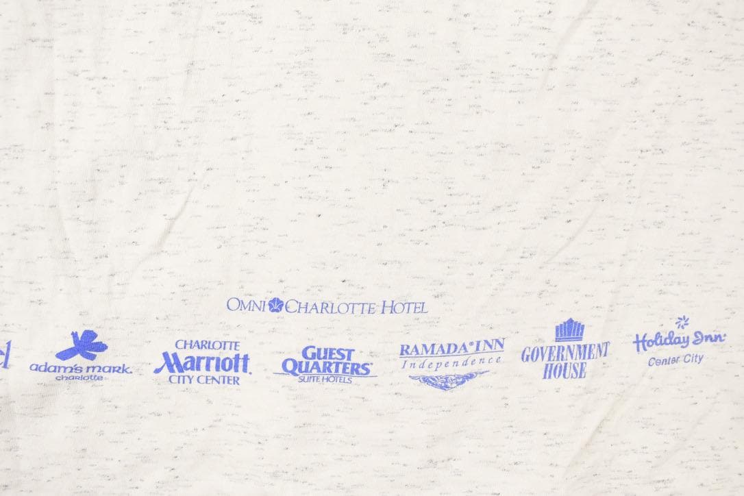 Vintage 1992 Swimming Championship Charlotte Souvenir Travel T-Shirt Men's XL