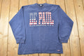 Vintage 1990s De Paul Blue Demons Jansport Crewneck Light Heavy CottonSweatshirt