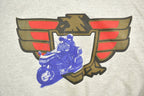 Vintage 1990s Discus Athletic Motorcycle Graphic Crewneck