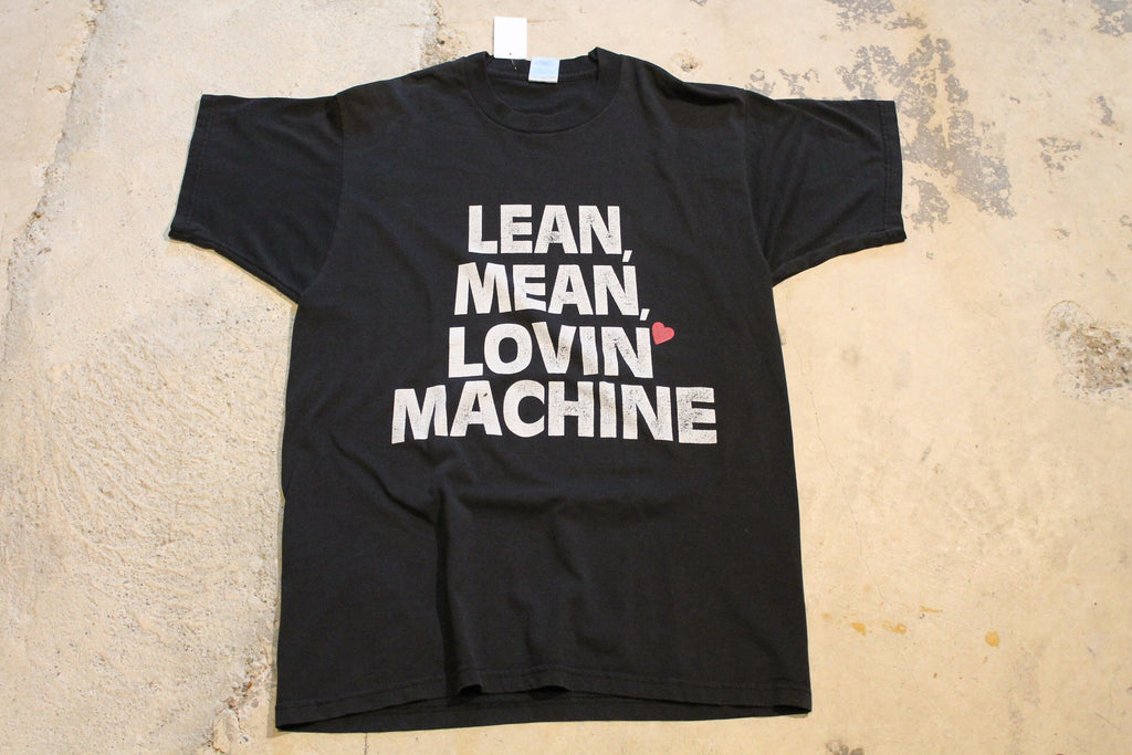 Vintage 1990s Lean Mean Lovin' Machine Graphic T Shirt / Funny Graphic / Comedy T Shirt / 90s / Made In Canada