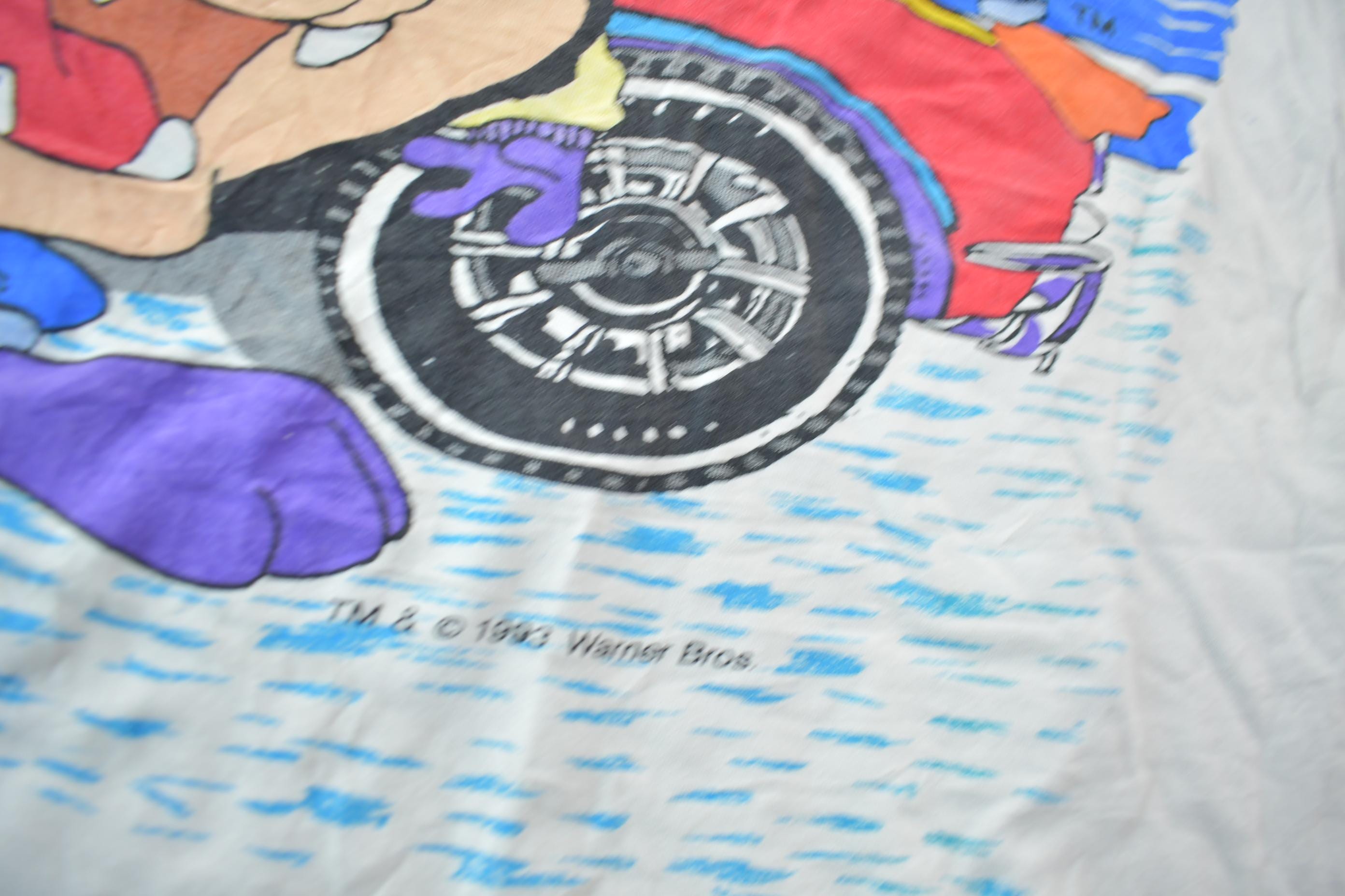 Vintage 1993 Tiny Tunes City Slickers All Over Print Graphic T-Shirt