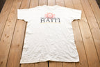 Vintage 1990s Missions in Haiti Souvenir T Shirt