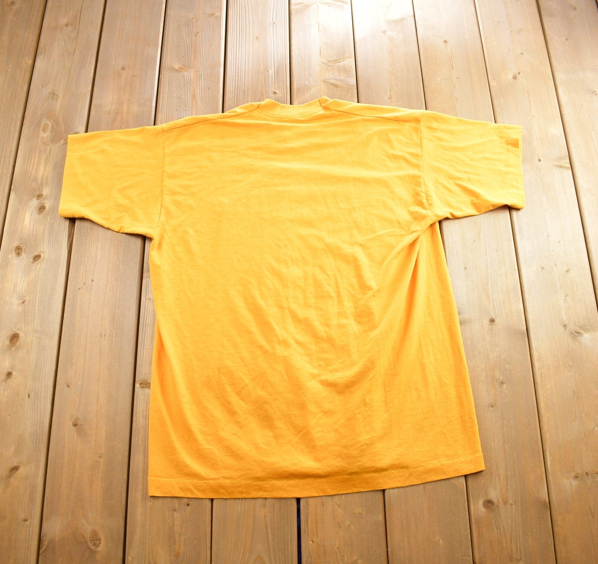 Vintage 1980s Horace Mann Cheerleader Graphic T-Shirt Made In USA